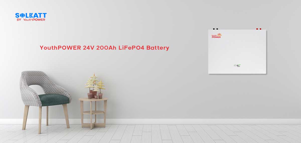 24V 200Ah lifepo4 battery