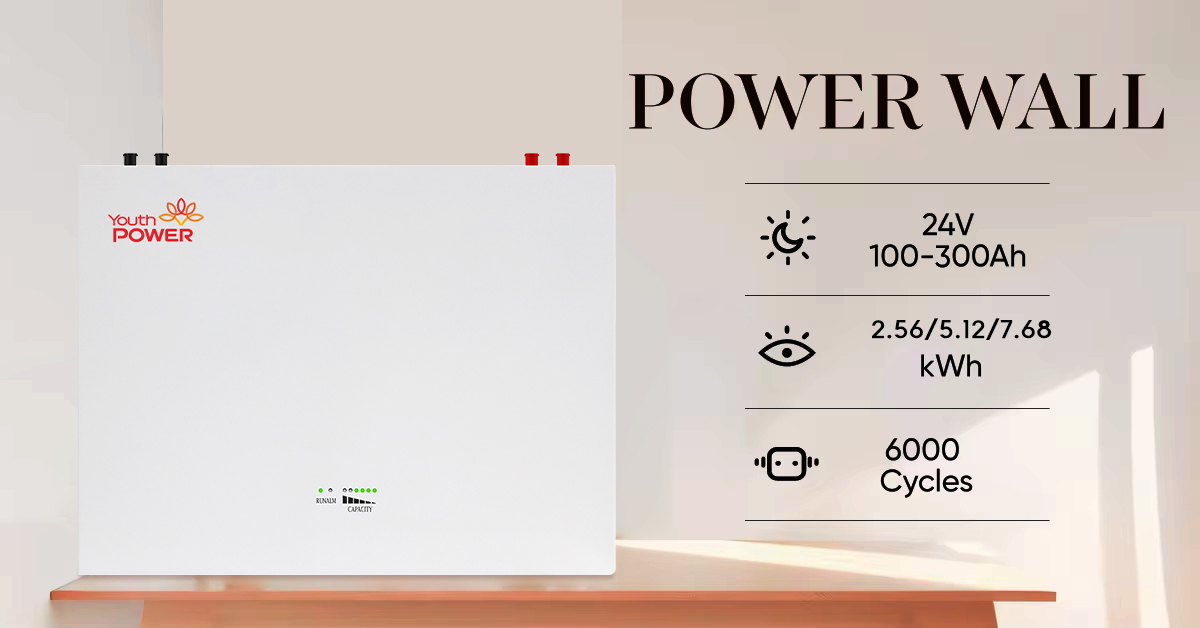 24V battery storage