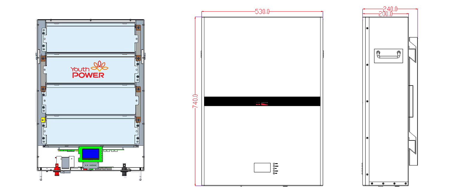 48V 100Ah lifepo4 battery