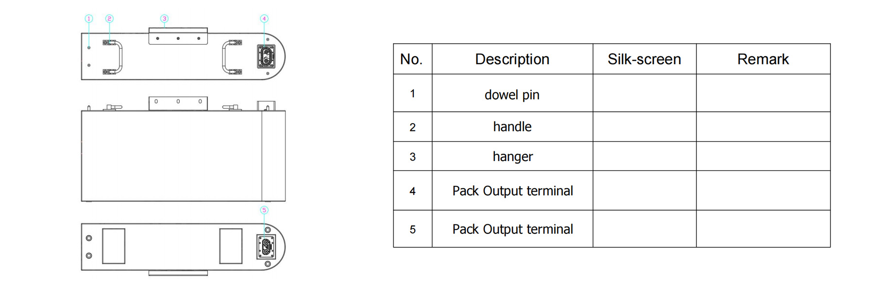 HV stack battery