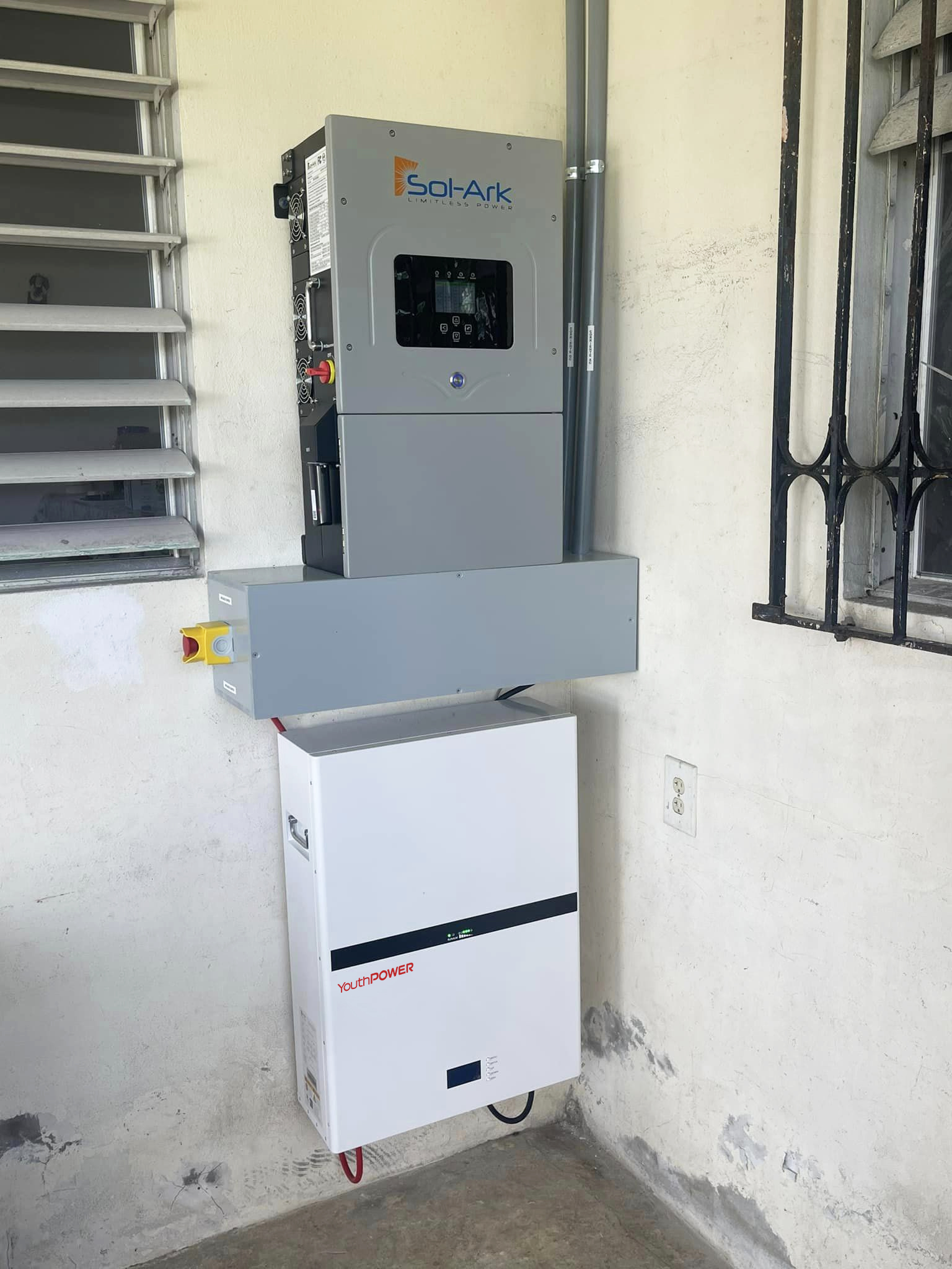 YouthPOWER 10KWH Storage Installation in US 4.24