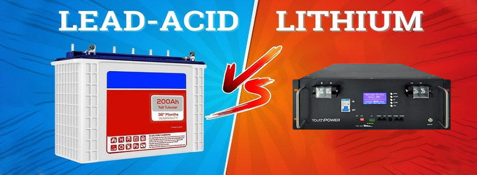 lead acid battery vs lithium ion