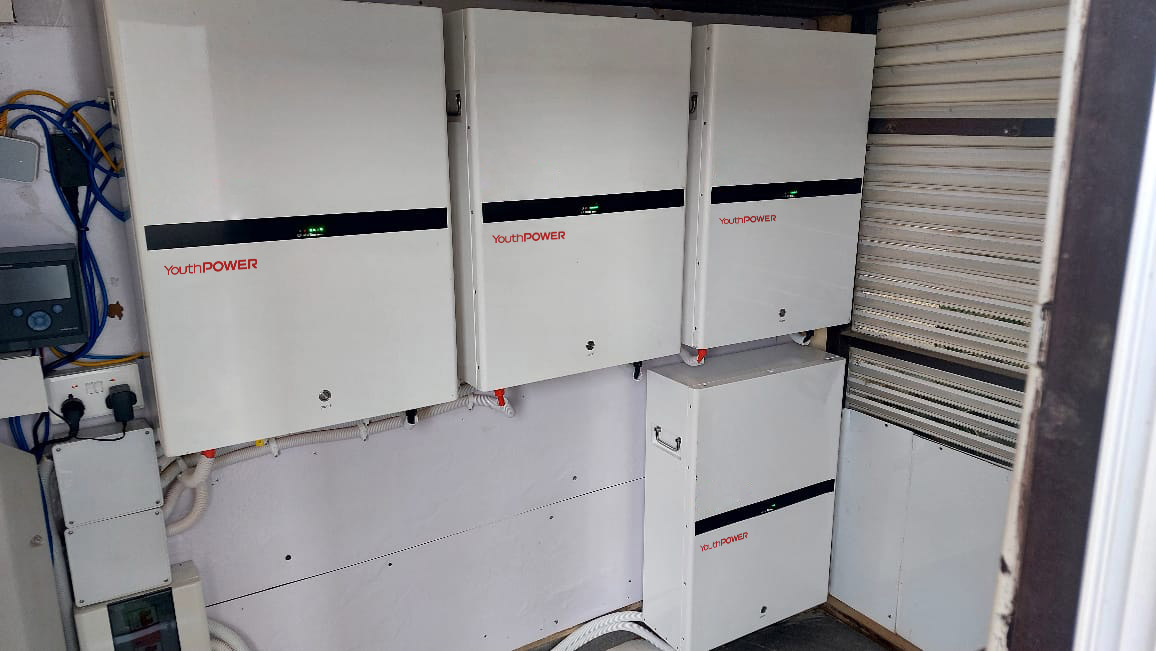 solar storage battery system